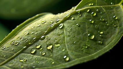 dew on leaf