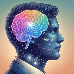 meta and people.Generative AI