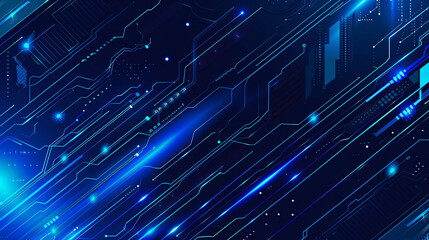 3D rendering lines extending forward futuristic space passage background