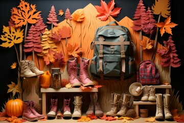 Hiking gear - Generative AI