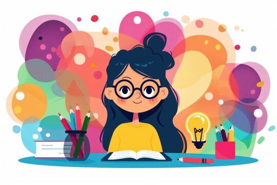 Thinking about the Girl Wearing Glasses