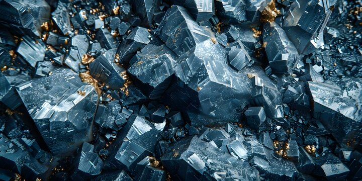 Minerals Essential for Lithium-Ion Batteries in Energy Storage and Electric Vehicles. Concept Lithium, Cobalt, Nickel, Graphite, Manganese