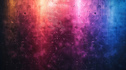 Shining neon magic background, gorgeous gradient light effect background 3D rendering