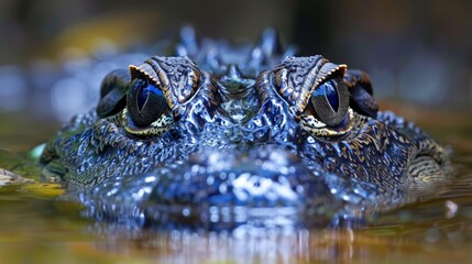 Obraz premium The alligator is a reptile that lives in the southeastern United States