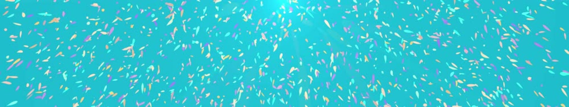 Shaped Underwater Animation of Fish Flow