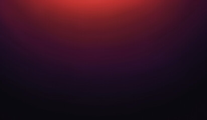 Fototapeta premium Purple Red Orange Black Gradient on Dark Grainy Background - Poster Cover Design