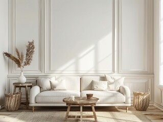 Living Room Wall Art Mock Up