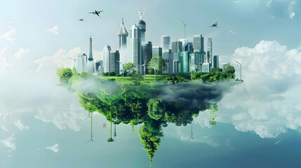 Technology plays a crucial role in promoting environmental sustainability. One way technology contributes to caring for the Earth is through the development of renewable energy sources such as solar a