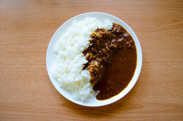 おいしそうなビーフカレー