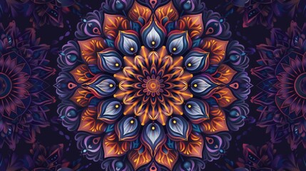 Multi-color seamless abstract pattern for backgrounds and backdrops. Colorful ornamental design and mosaic ornaments.  graphic illustration