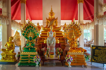 Wat Pa Phu Pang is a famous temple in Si Mueang Mai district, Ubon Ratchathani, Thailand