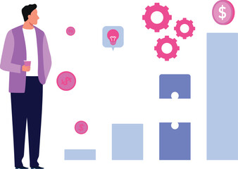 The boy and the girl talking about pictures online.