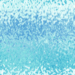 Gradient space dyed stripe with linen effect seamless texture. Masculine blue white variegated striped print background. 