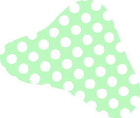 polka dot doodle. Abstract shapes for design and decoration. on transparent, png © 151115