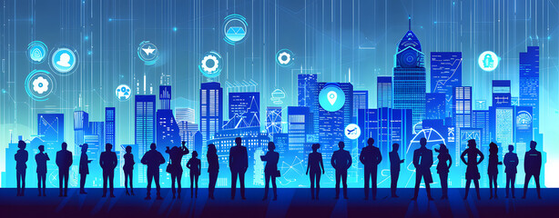 Collaborating in the Digital Age: Business in the Digital City