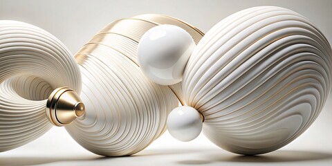 Beautiful abstract 3D background. Futuristic geometric background for your presentation.