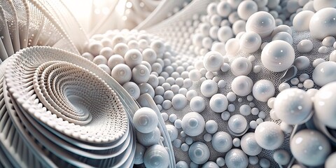 Beautiful abstract 3D background. Futuristic geometric background for your presentation.