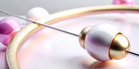 Beautiful abstract 3D background. Futuristic geometric background for your presentation.