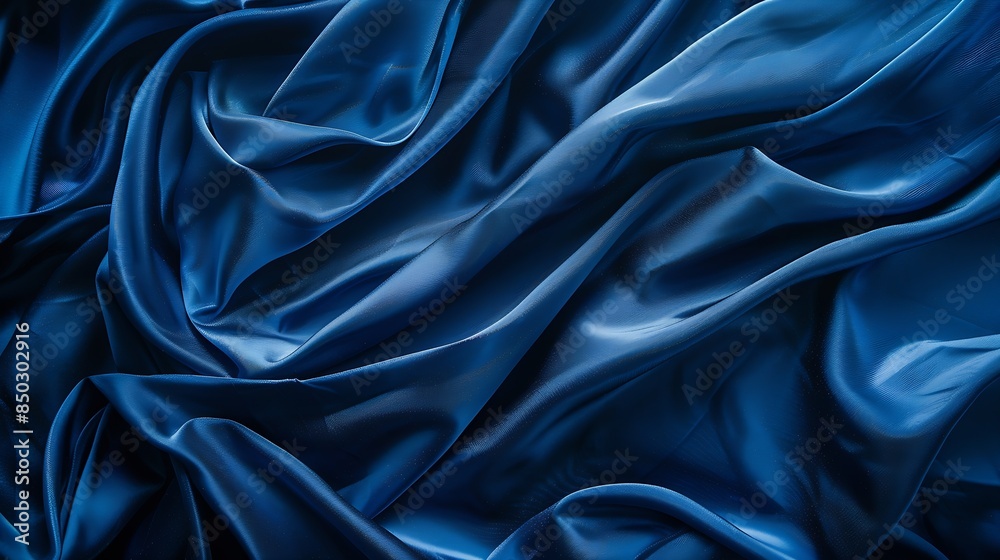 Aufkleber abstract background texture of natural blue color fabric fabric texture of natural cotton or linen s