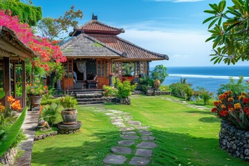 A small villa by the seaside