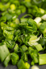 using spices of dill and onion in cooking