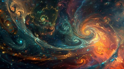 Richness of Hispanic cultures shown in cosmic exploration background