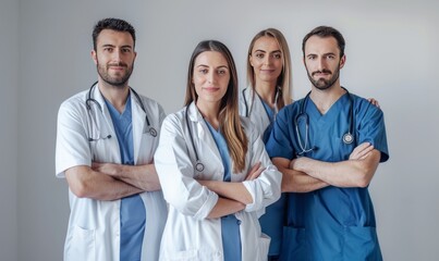 Group of Doctors Posing for a Picture