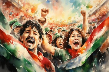 The roaring fans of Mexico - Generative AI