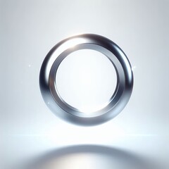 Abstract background with a metallic frame or circles for web design