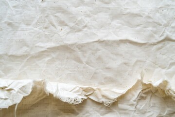 Obraz premium Paper White Texture. Aged Antique Art Background for Clean Blank Book Cover