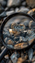 Magnifying Glass With Love