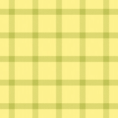 Event seamless plaid check, quilt vector tartan background. Towel pattern texture fabric textile in yellow and lime colors.