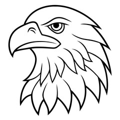 eagle head vector