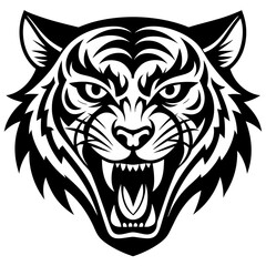 lion head mascot tiger