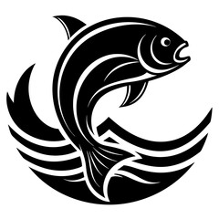 fish isolated on white