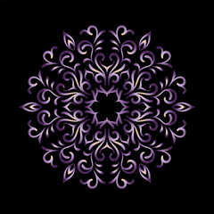 luxury ornamental mandala design background, Decorative ornamental Mandala in ethnic oriental style, Vintage decorative elements