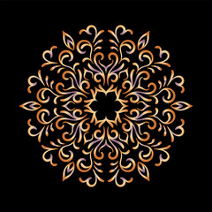 luxury ornamental mandala design background, Decorative ornamental Mandala in ethnic oriental style, Vintage decorative elements
