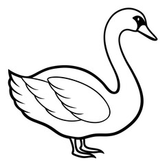 illustration of a goose