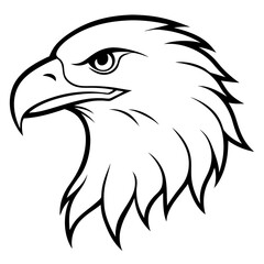 eagle head vector