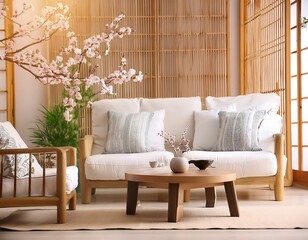 Obraz premium modern interior design with sofa and chair