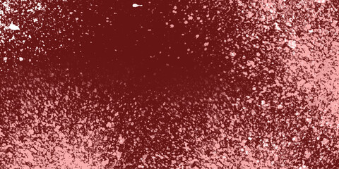 Red stain rusty metal texture old terrazzo surface isolated overlay decorative vintage vector background.