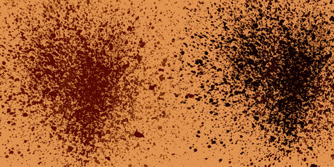 Stain rusty metal texture old terrazzo surface isolated overlay decorative vintage vector background.