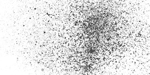 Black and white stain rusty metal texture old terrazzo surface isolated overlay decorative vintage vector background.