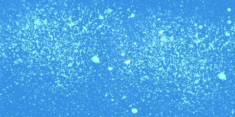 Blue stain rusty metal texture old terrazzo surface isolated overlay decorative vintage vector background.