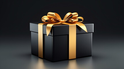 Black gift box