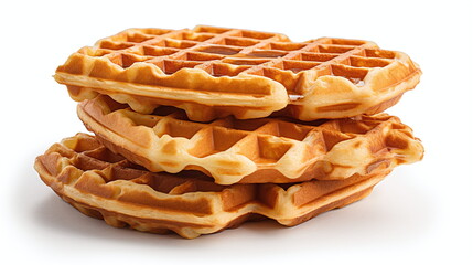 apple pie isolated on white