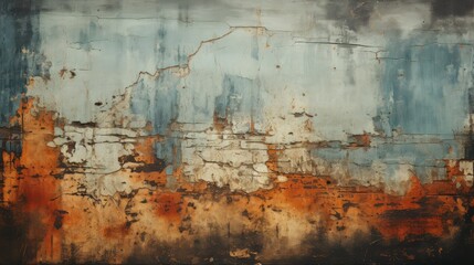 Raw grunge textures adding depth to design