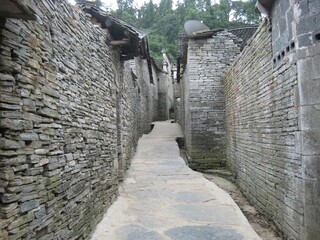 Construction of old houses in rural areas