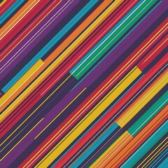 Obraz premium Abstract colorful striped lines pattern wallpaper background, illustration graphic resources design for advertising poster and web banner