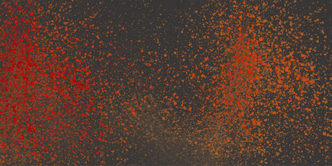 Red stain rusty metal texture old terrazzo surface isolated overlay decorative vintage vector background.